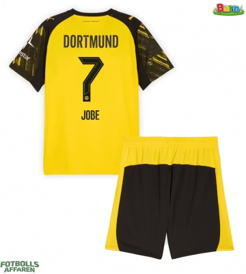 Borussia Dortmund Jobe Bellingham #7 Hemmaställ Barn 2025-26 Kortärmad (+ Korta byxor)